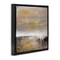 Stupell Industries Neutral Earthy Abstract Landscape Floating Frame Design by Karen Hale